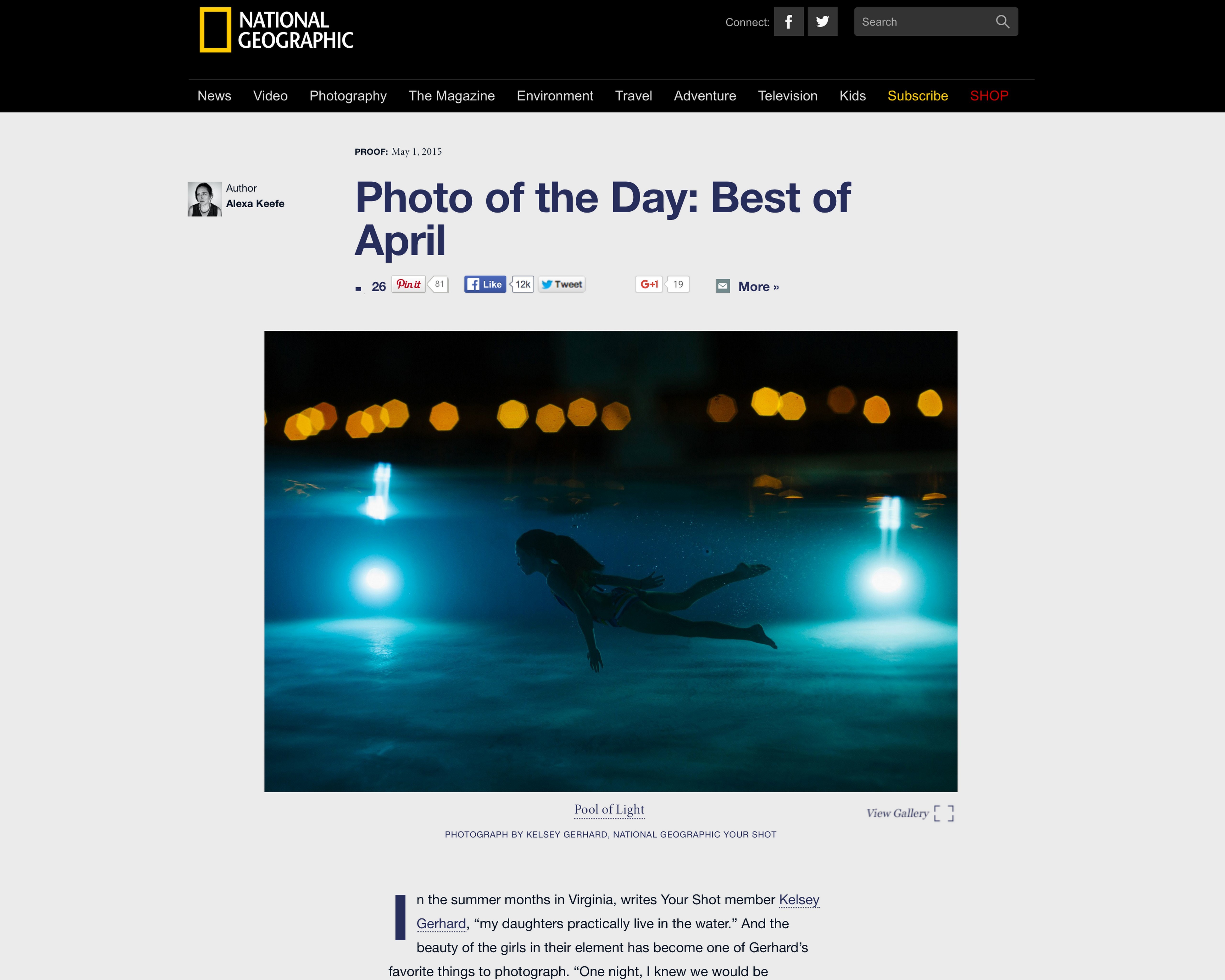 As Seen In National Geographic, Photo of the Day, Best of April, 2015